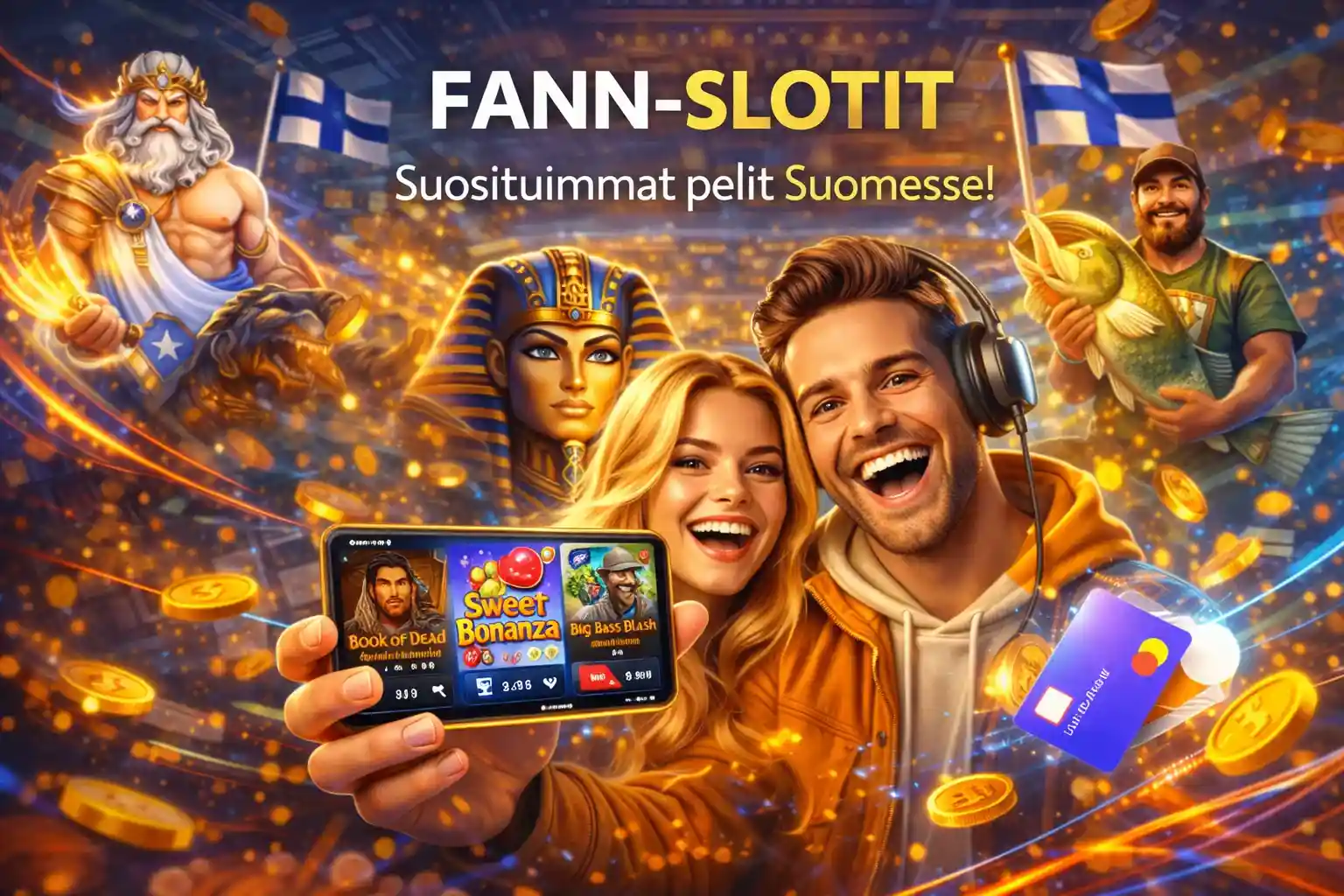 Suomalaiset pelaajat selaavat suosittuja kolikkopelejä mobiililaitteella